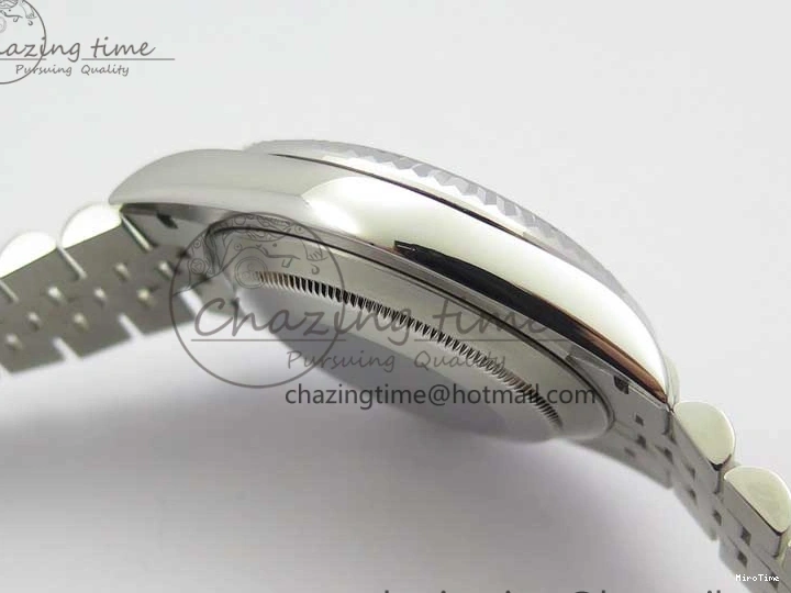 MiroTime 0112 Snug DateJust 41mm 126334 SS BP Maker 1:1 Best Edition New Version Silver Roman Dial on Jubilee Bracelet 3032